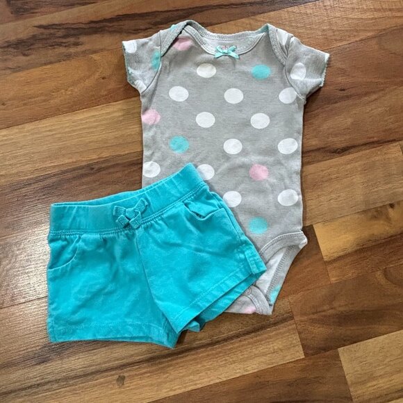 Baby Girls Clothes Lot 10 Piece Spring Summer Outfit Dresses Rompers 0-3 Months - Picture 14 of 16